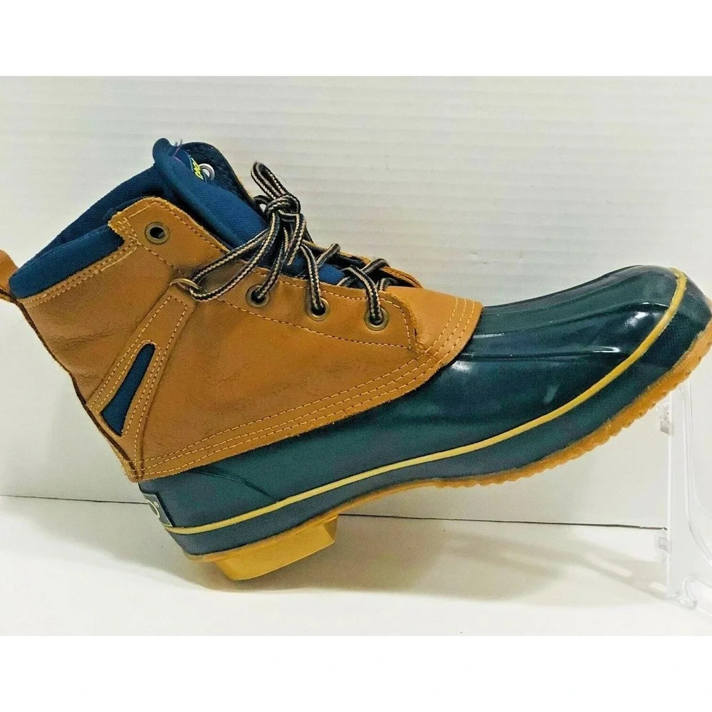 Sporto Mens Thermolite Duck Ankle Boots Insulate Waterproof Chores All Weather 9